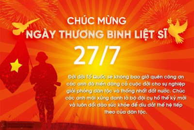 Kỷ niệm 75 năm ngày Thương binh Liệt sỹ (27/7/1947 - 27/7/2022)