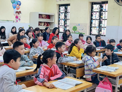 Sinh hoạt chuyên môn cụm tháng 2