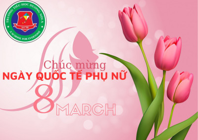 Chào mừng ngày Quốc tế Phụ nữ 8/3