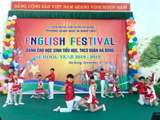 Hình ảnh dự thi Festival Tiếng Anh