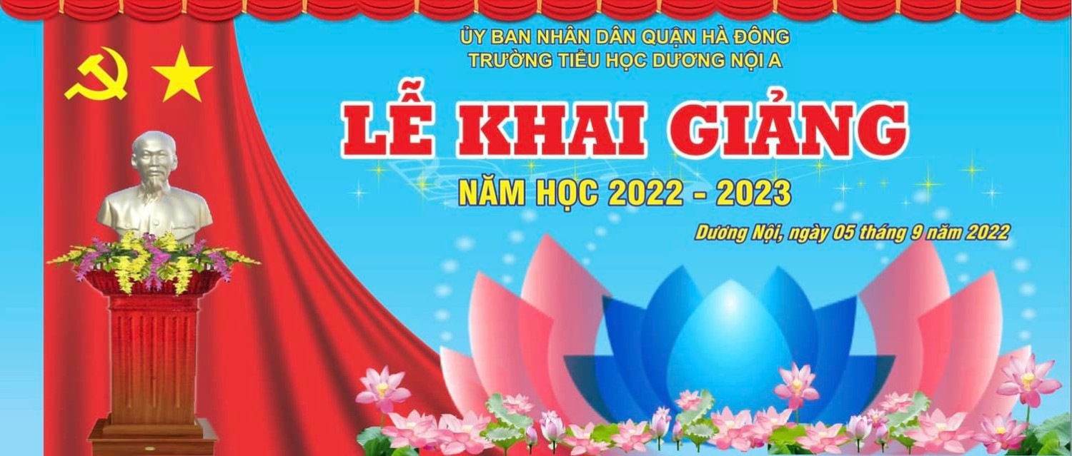 KHAI GIẢNG NĂM HỌC MỚI